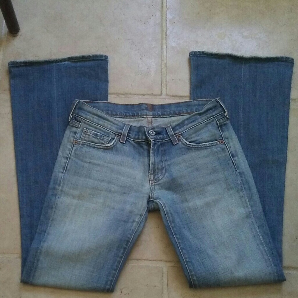 7 for all mankind flare jeans